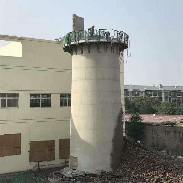 安慶高空拆除-煙囪拆除技能