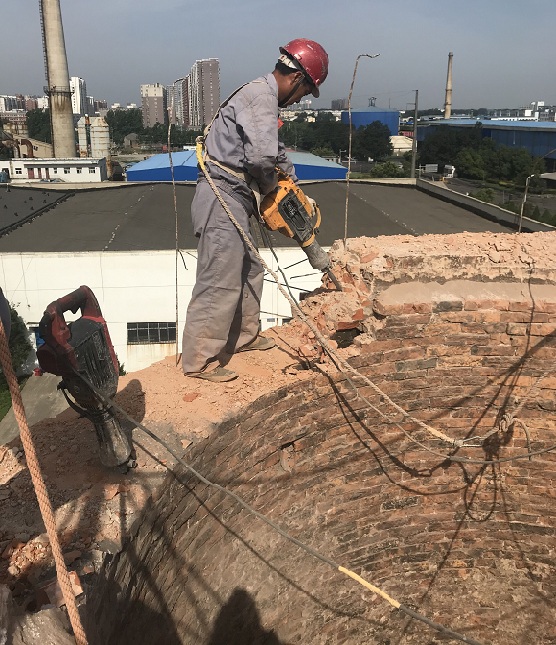 安慶煙囪拆除施工安全保證措施