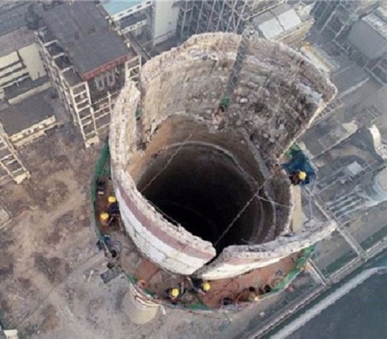 安慶煙囪拆除質(zhì)量控制與安全防護措施