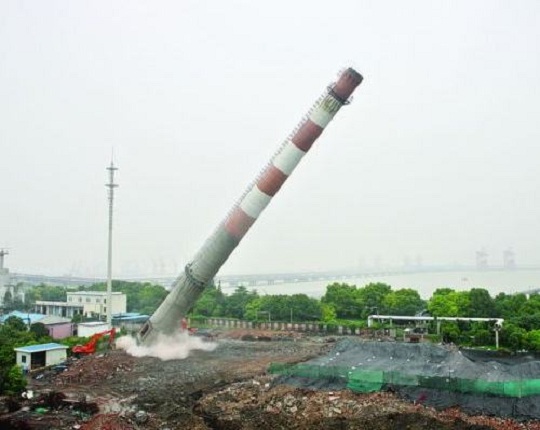 安慶煙囪爆破-煙囪爆破拆除施工流程方案
