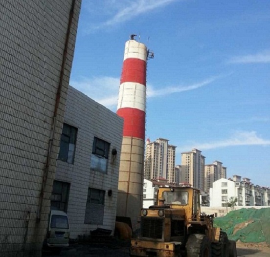 安慶煙囪拆除-拆除煙囪如何確保安全實施