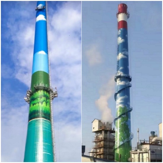 安慶煙囪美化公司為大氣環(huán)境注入生機(jī)
