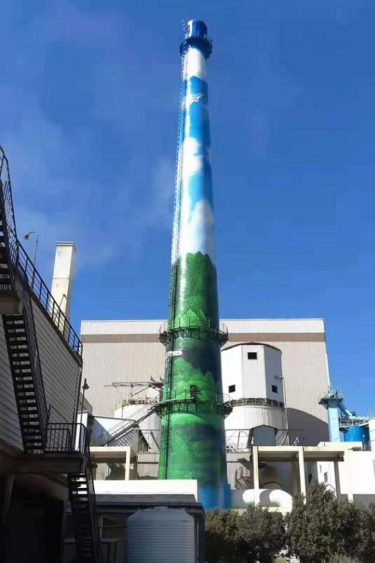 安慶煙囪美化公司優(yōu)化城市環(huán)境  助力環(huán)保建設(shè)