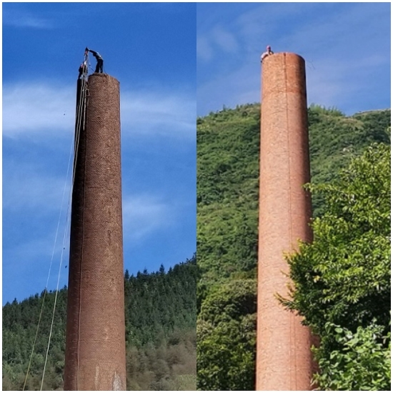 煙囪拆除公司：專業(yè)技術(shù)，實(shí)力見證，案例分享